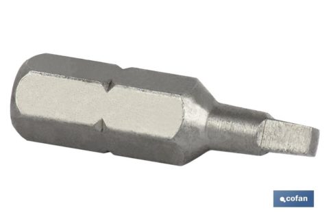 PUNTA DE DESTORNILLADOR CUADRADA ESTÃNDAR R-3 25 MM VENTA UNITARIA