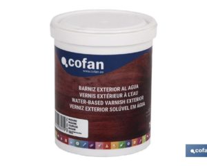 BARNIZ EXTERIOR AL AGUA (750 ML)
