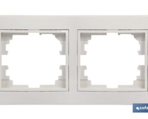 MARCO 2 ELEMENTOS HORIZONTAL BLANCO