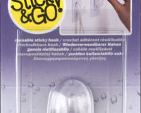Colgador individual transparente