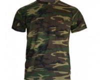 Camiseta niño camuflaje manga corta