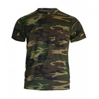 Camiseta niño camuflaje manga corta