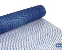 ROLLO DE 1X10 M MALLA DE FIBRA DE VIDRIO 10X10 MM REVOCOS MORTERO