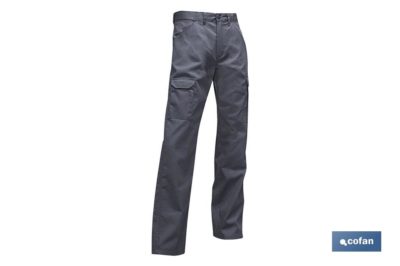 PANTALON TRABAJO SERVET 245 gms/m VERDE T-46 - Imagen 2