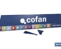CARTELA CON LOGO COFAN 1000X200 EXPOSITOR RINCÓN