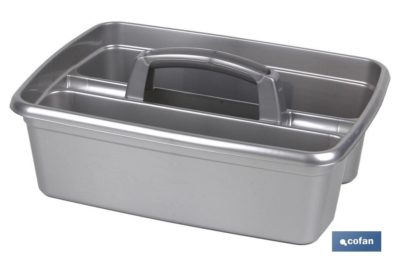 ORGANIZADOR DE LIMPIEZA  COLOR GRIS  39.5X29X16cm venta unitaria - Imagen 2