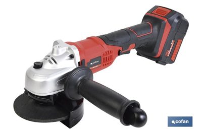 AMOLADORA A BATERÃA Li-ion 20 V 8000 RPM - 115 MM