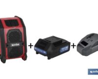 PACK DE ALTAVOZ BLUETOOTH, BATERIA 1.5AH Y CARGADOR