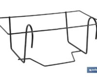 SOPORTE JARDINERA 90015520 AZAHAR NEGRO 40 X 20 X 15.5 CM