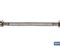 CONEXIÃ“N FLEXIBLE INOX M1/2- H1/2 20 CM.