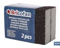 PACK 2 UNDS ESPONJA TACO DE LIJA GRANO GRUESO