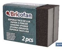 PACK 2 UNDS ESPONJA TACO DE LIJA GRANO MEDIO