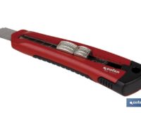 CUTTER HOJA PARTIBLE 18MM CUERPO ZAMAK