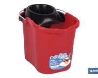 CUBO+ESCURRIDOR ROJO 13 L