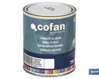 ESMALTE AL AGUA (750 ML) BLANCO MATE