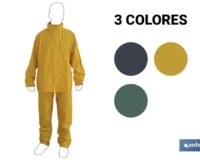 TRAJE DE AGUA PU/PVC AMARILLO TALLA S