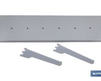 CONJUNTO BANDEJA 1000X300MM CON 6 ORIFICIOS DE 9 MM