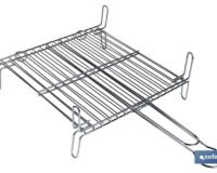 PARRILLA DOBLE ZINCADO 25x25cm