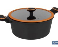 CACEROLA 28 CM FULL INDUCTION ALUMINIO FUNDIDO OLIVIER