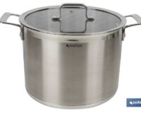 CACEROLA CON TAPA 9.7L ACERO INOX 18/10 MODELO CADENZA