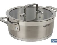 CACEROLA CON TAPA 2.5L ACERO INOX 18/10 MODELO CADENZA
